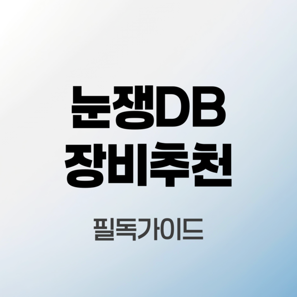 눈쟁db
