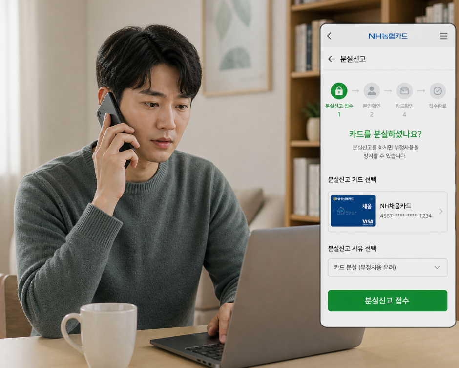 농협카드-분실신고