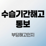 수습기간해고